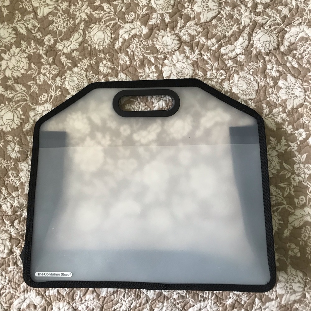 Black and White Document Holder